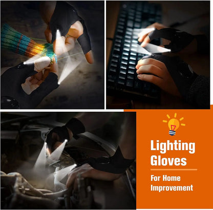 NextGen LED Finger Flashlight Gloves