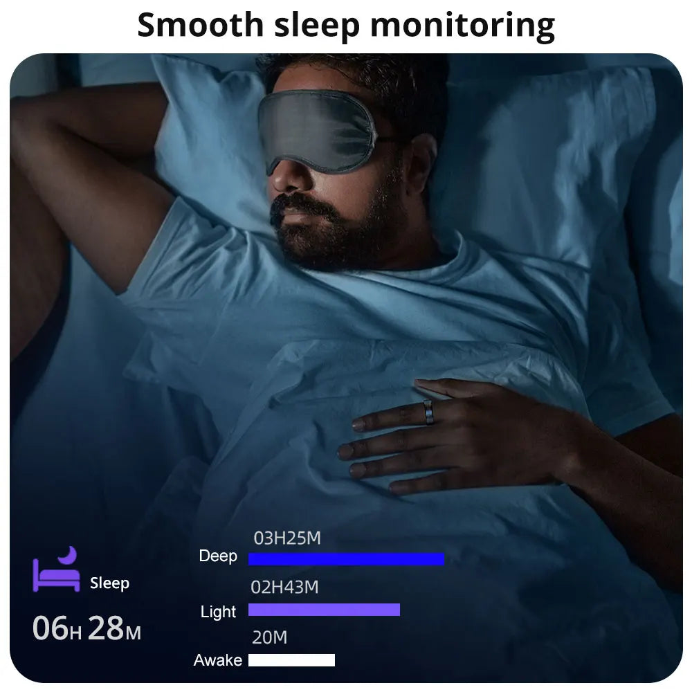 NextGen R06 Smart Ring: Heart Rate & Blood Oxygen Monitor with Multi-Sport Mode