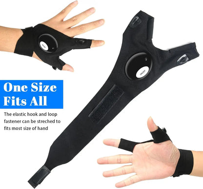 NextGen LED Finger Flashlight Gloves