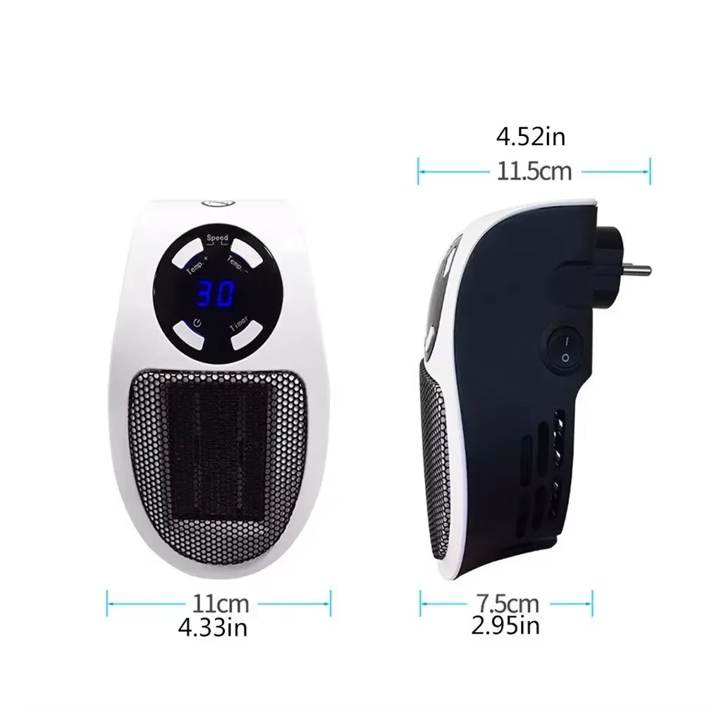 NextGen Mini Electric Heater: Portable with Remote 