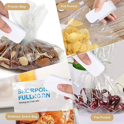 Portable Heat Sealer: Keep Snacks Fresh Anytime, Anywhere